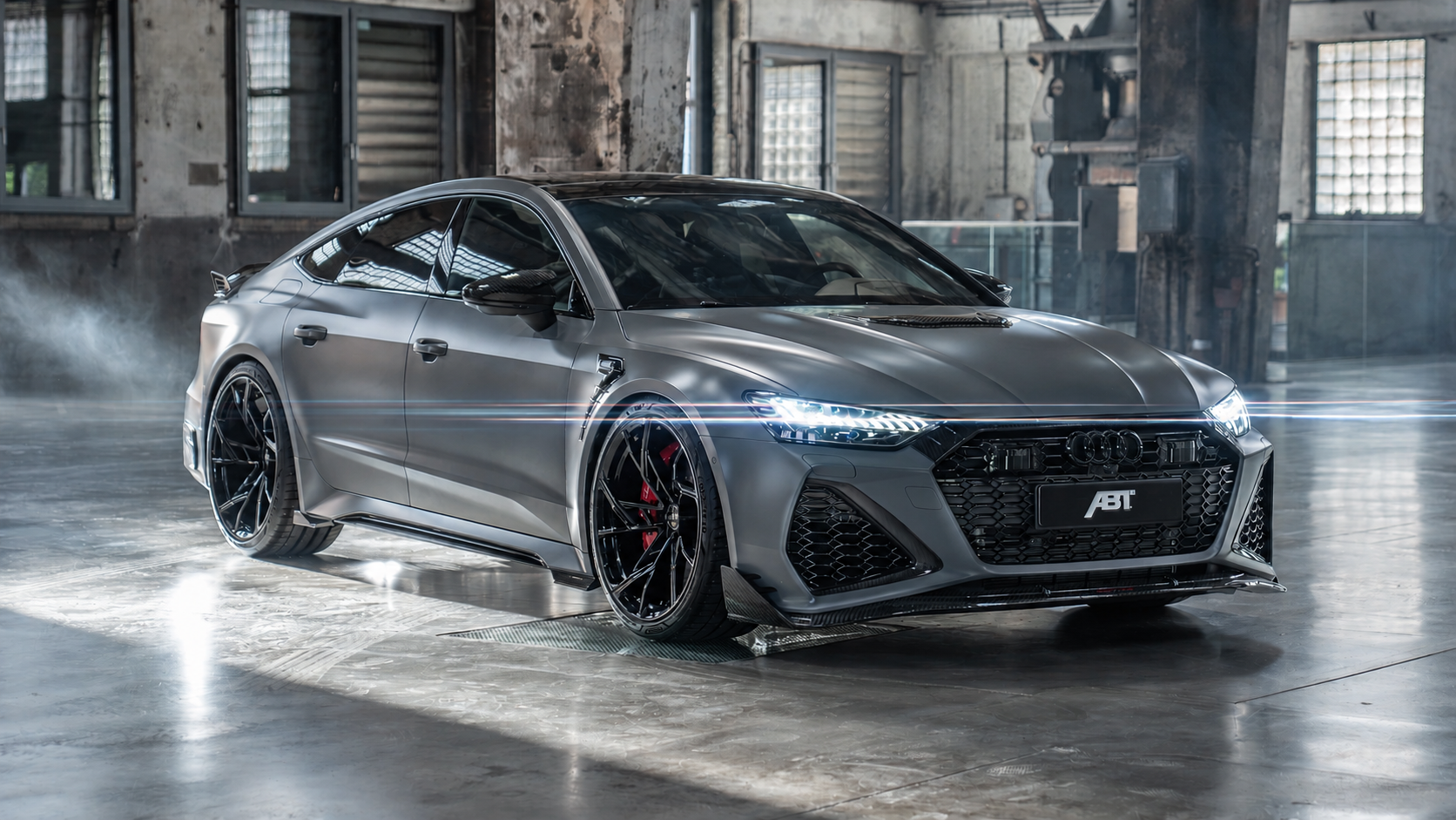 Audi RS7 — lighting effect visualization